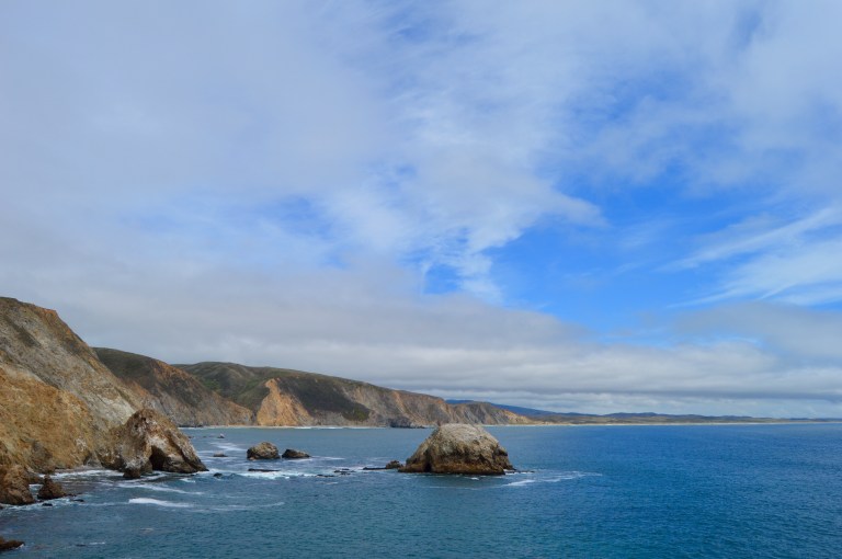 The magnificent and great pacific coast. 